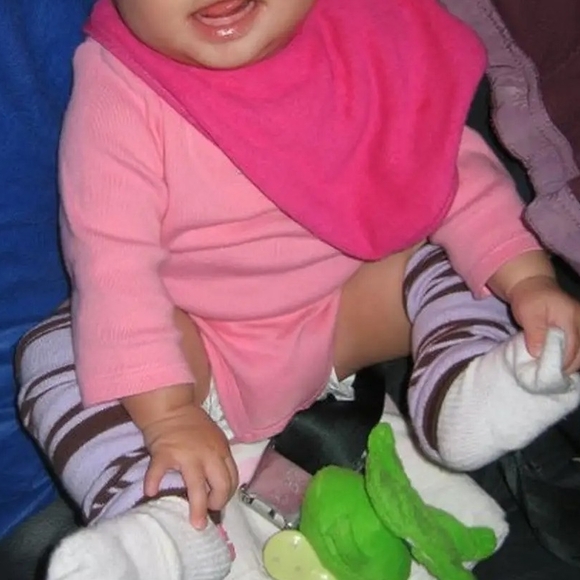 Kids Holiday Snowman and Gingerbread Leg Warmers - Picture 5 of 5